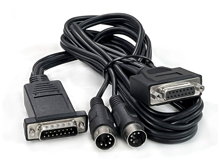 CABLE MULTIMEDIA PARA ALTAVOCES DB15 Y MIDI