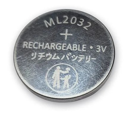 BATERÍA DE LITIO RECARGABLE ML2032 3V 65mAh