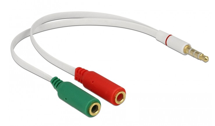 REY Cable Doble Mini JACK Macho 3,5mm Audio Estéreo 1 Metro : :  Electrónica