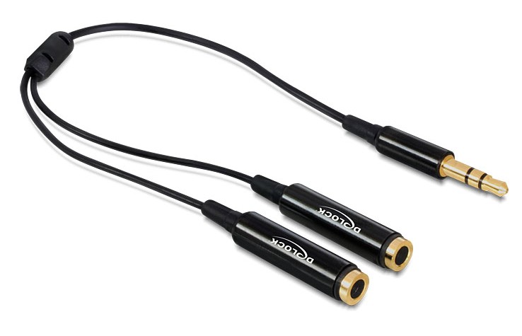 Cable MINI JACK Macho Hembra ORO 2 Metros Alargador Audio 3,5mm Dorado  a1703