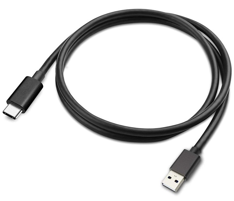 CABLE USB 2.0 MACHO A USB-C MACHO 1m