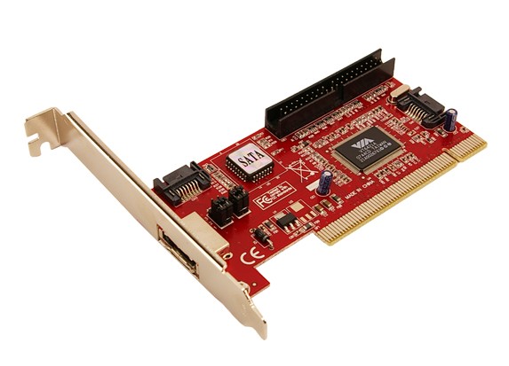 TARJETA PCI 1 SATA EXTERNO 1 SATA+ IDE INTERNOS