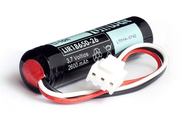 Batería de Litio KeepPower 18650 3,7V 2600mAh Li-ion con protección