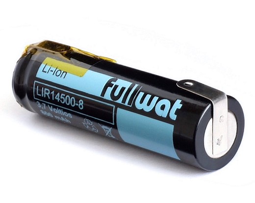 Porta baterias de 2 pilas tipo 18650 con plug 2.1 compatible con arduino