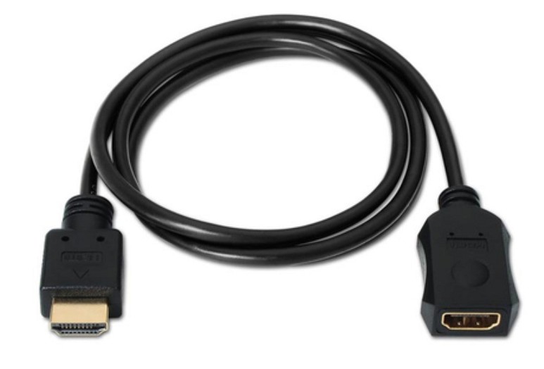 Adaptador HDMI de 90 Grados Macho a Hembra / Hacia Abajo / HDMI 2.0 4K@60Hz  / Proporciona Flexibilidad Sin Doblar los Cables HDMI » Bigcom