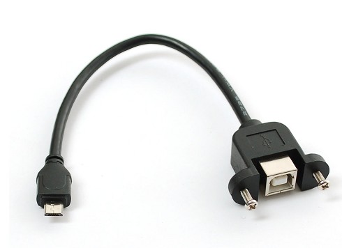 Cable de extensión HDMI macho a hembra para montaje en panel - FARSINCE