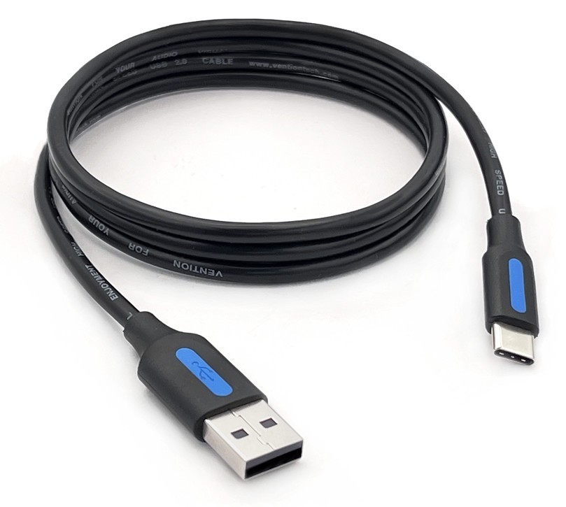 CABLE USB-A MACHO A TIPO-C MACHO 0.5m